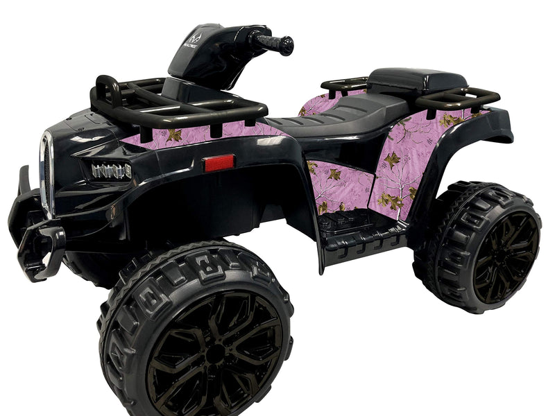 Ride-On Realtree ATV with Dual Speed Motor and Rechargeable Battery in Pink Magic Cars 0