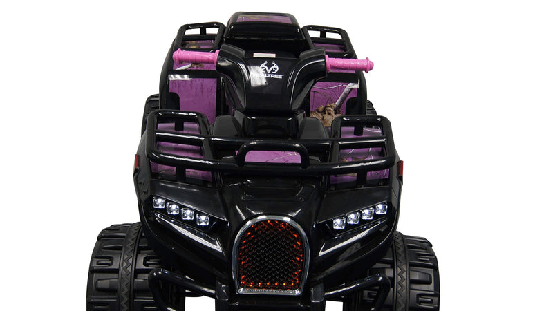 Ride-On Realtree ATV with Dual Speed Motor and Rechargeable Battery in Pink Magic Cars 4