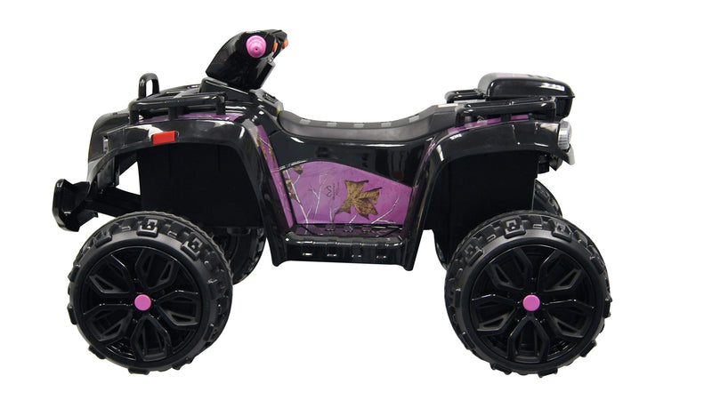 Ride-On Realtree ATV with Dual Speed Motor and Rechargeable Battery in Pink Magic Cars 6