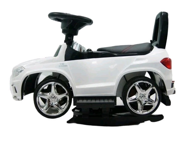 4-in-1 Ride-On Push Car with Rocker Footrest and Easy Assembly - Mercedes AMG GL63 Style Magic Cars 7