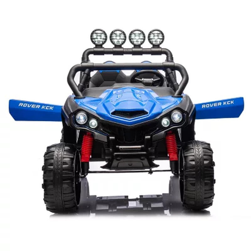 12V Kids UTV Rover Ride-On Car with LED Lights and Safety Belt Magic Cars 10