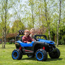 12V Kids UTV Rover Ride-On Car with LED Lights and Safety Belt Magic Cars 2