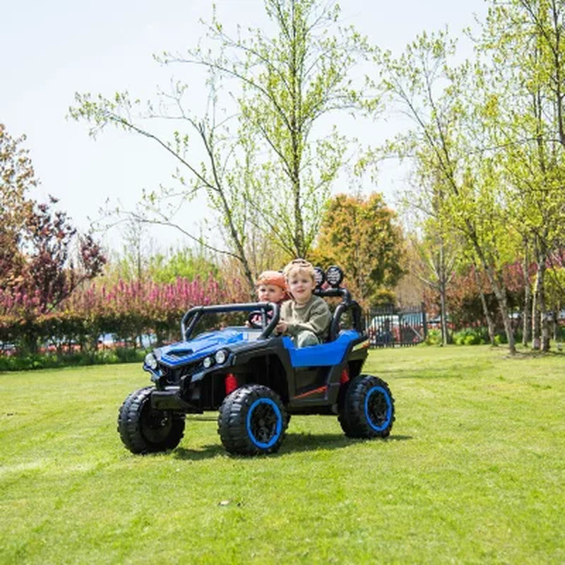 12V Kids UTV Rover Ride-On Car with LED Lights and Safety Belt Magic Cars 5