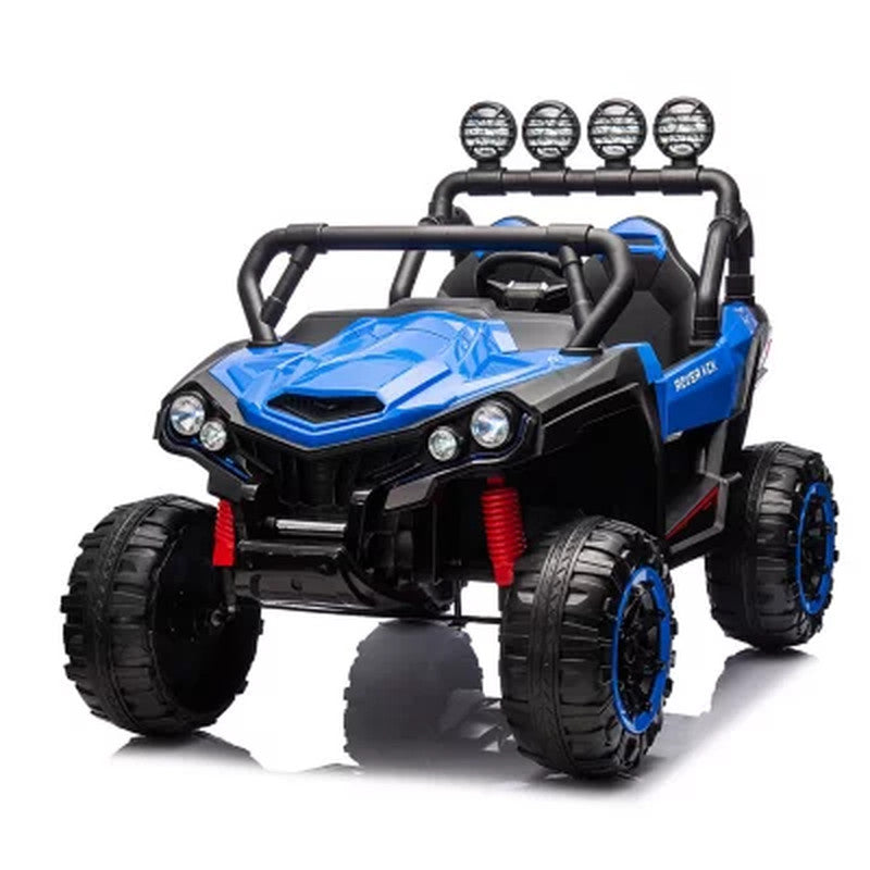 12V Kids UTV Rover Ride-On Car with LED Lights and Safety Belt Magic Cars 6