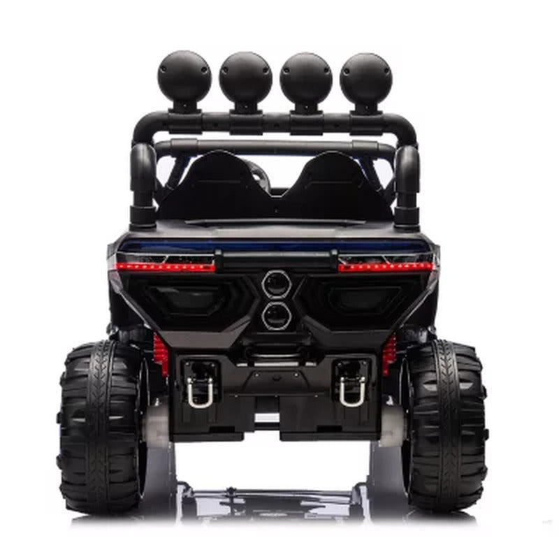 12V Kids UTV Rover Ride-On Car with LED Lights and Safety Belt Magic Cars 9