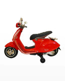 12V Red Ride-On Vespa Scooter Car Toy for Kids Magic Cars 1