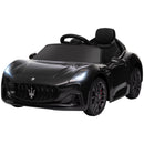 Maserati Gran Turismo 12V Children’s Ride-On Vehicle with Remote & LED – Black