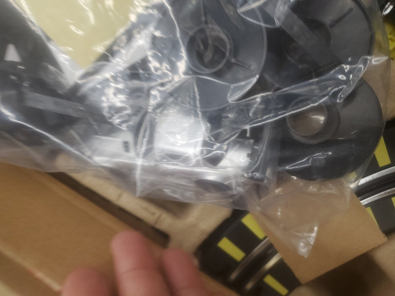 Electric Road Racing Toy Set with Loop and Chaser Featuring 2 Mercedes Cars Magic Cars 3