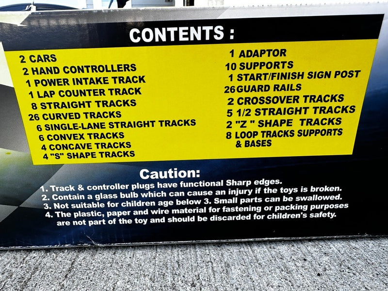 Electric-Powered Road Racing Toy Set with Big Loop Chaser Magic Cars 13