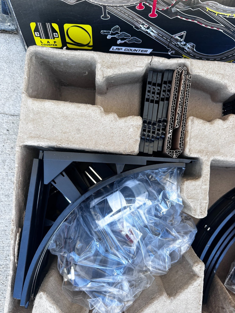 Electric-Powered Road Racing Toy Set with Big Loop Chaser Magic Cars 5