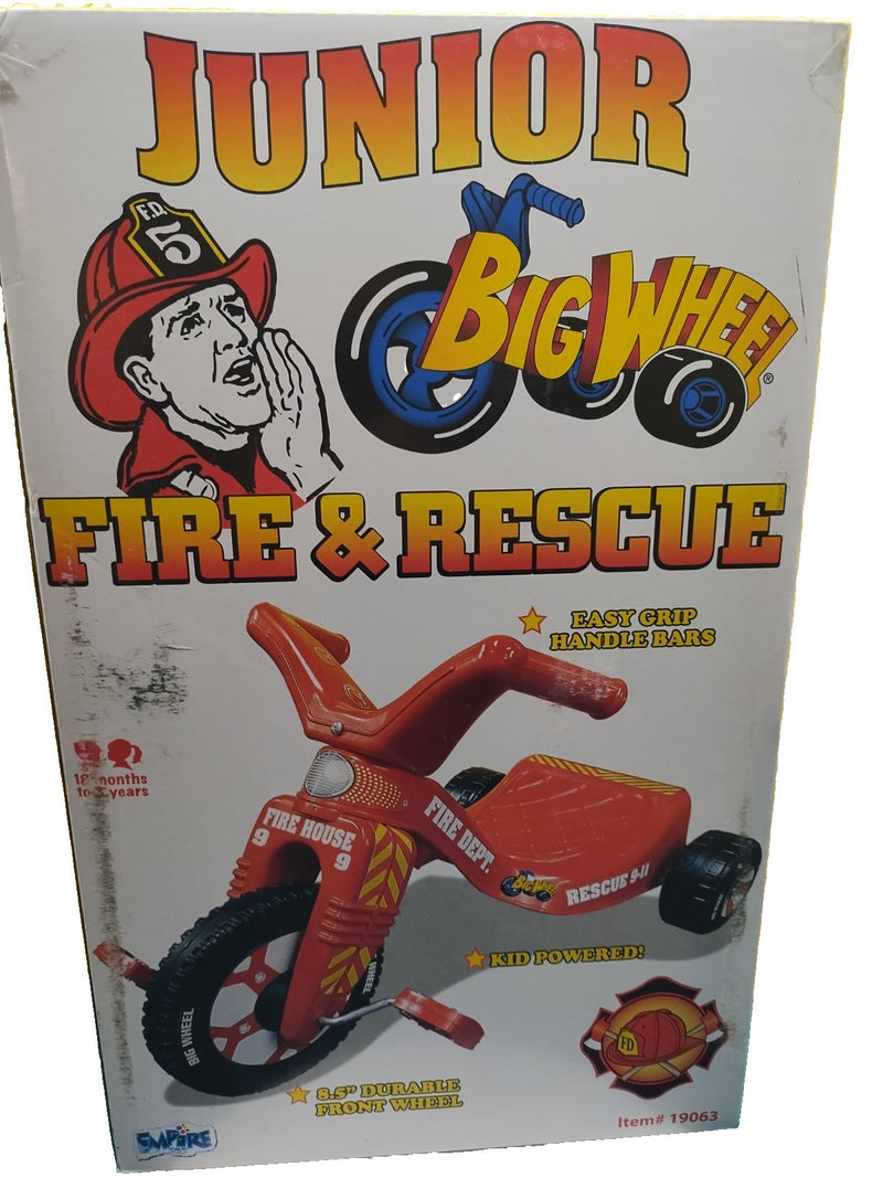 Junior Fire and Rescue Trike for Ages 18 Months to 5 Years Magic Cars 6