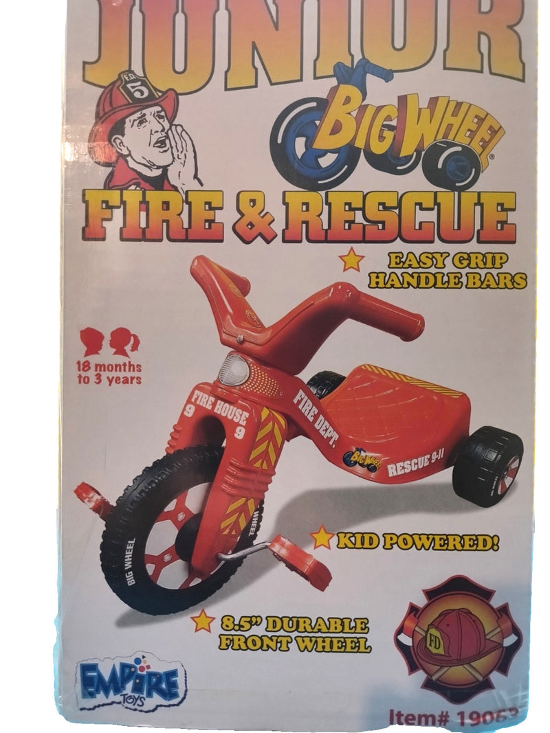 Junior Fire and Rescue Trike for Ages 18 Months to 5 Years Magic Cars 8