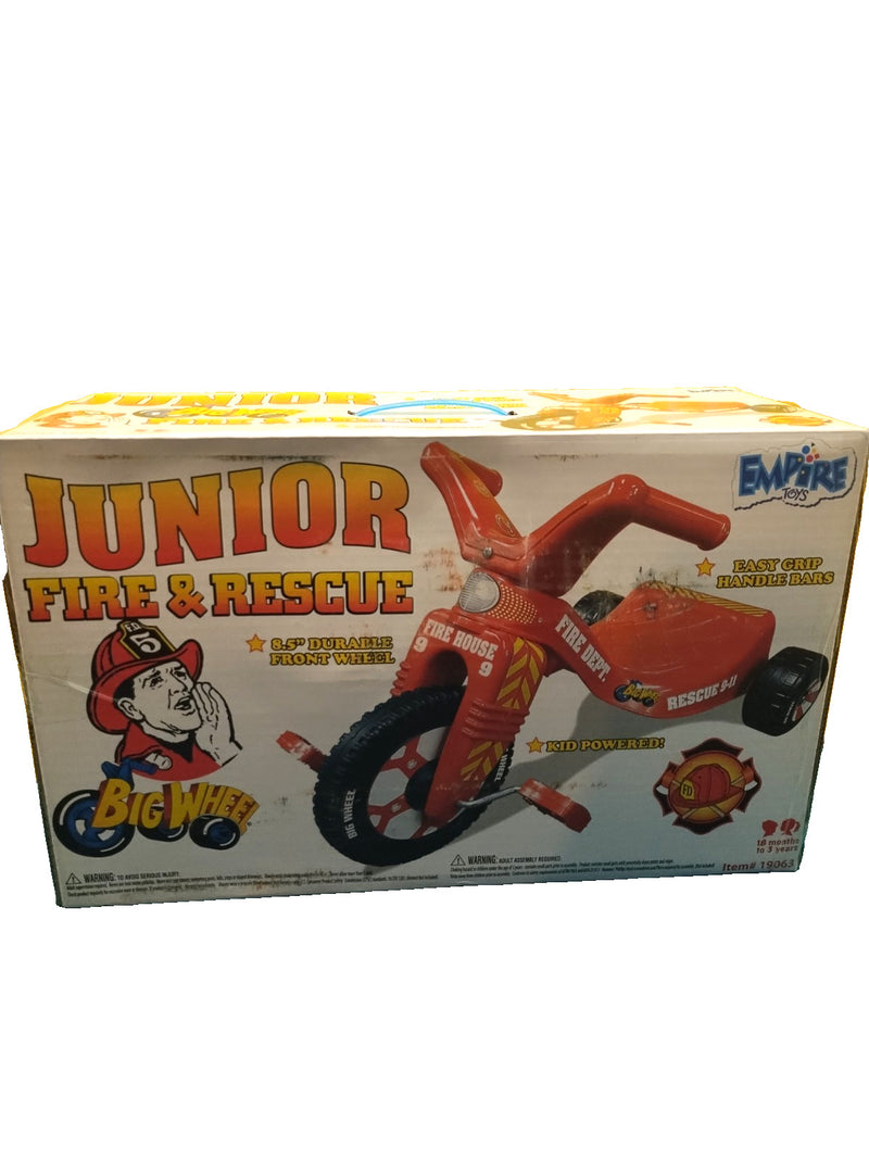 Junior Fire and Rescue Trike for Ages 18 Months to 5 Years Magic Cars 9