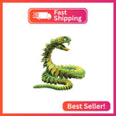 3D Printed Flexible Snake Toy with Articulated Jaw Magic Cars Variant 0