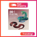 Movable-Jaw 3D Printed Snake Toy with Flexible Joints Magic Cars 1