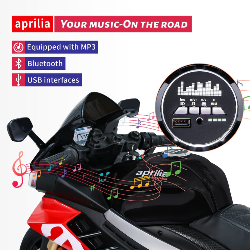 Black 24V Kids Electric Dirt Bike 12mph with 250W Motor and LED Lights Magic Cars 4