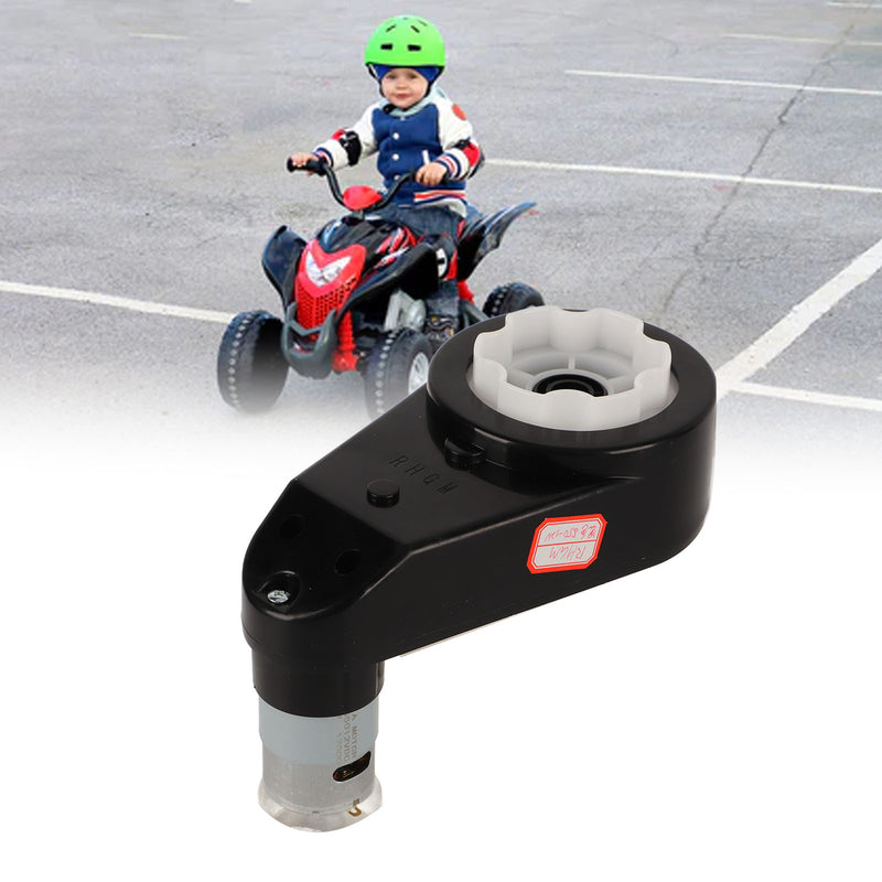 Black 12V Children's Electric Motorcycle Car with 12000RPM Motor and Gearbox Magic Cars 1
