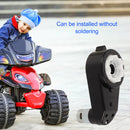 Black 12V Children's Electric Motorcycle Car with 12000RPM Motor and Gearbox Magic Cars 7