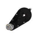 Black 12V Children's Electric Motorcycle Car with 12000RPM Motor and Gearbox Magic Cars Variant 0