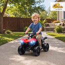 Black 6V Electric ATV Ride-On Quad with MP3 Feature - Ideal for Children 18-56 Months Magic Cars 2