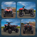 Black 6V Electric ATV Ride-On Quad with MP3 Feature - Ideal for Children 18-56 Months Magic Cars 5