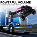 Black Air Horn for Trucks, Trains, and Cars with Loud Sound and Button Activation Magic Cars 6