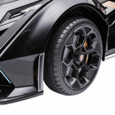 12V Black Lamborghini-Style Battery-Powered Kids Ride-On Sports Car with Remote Magic Cars 8