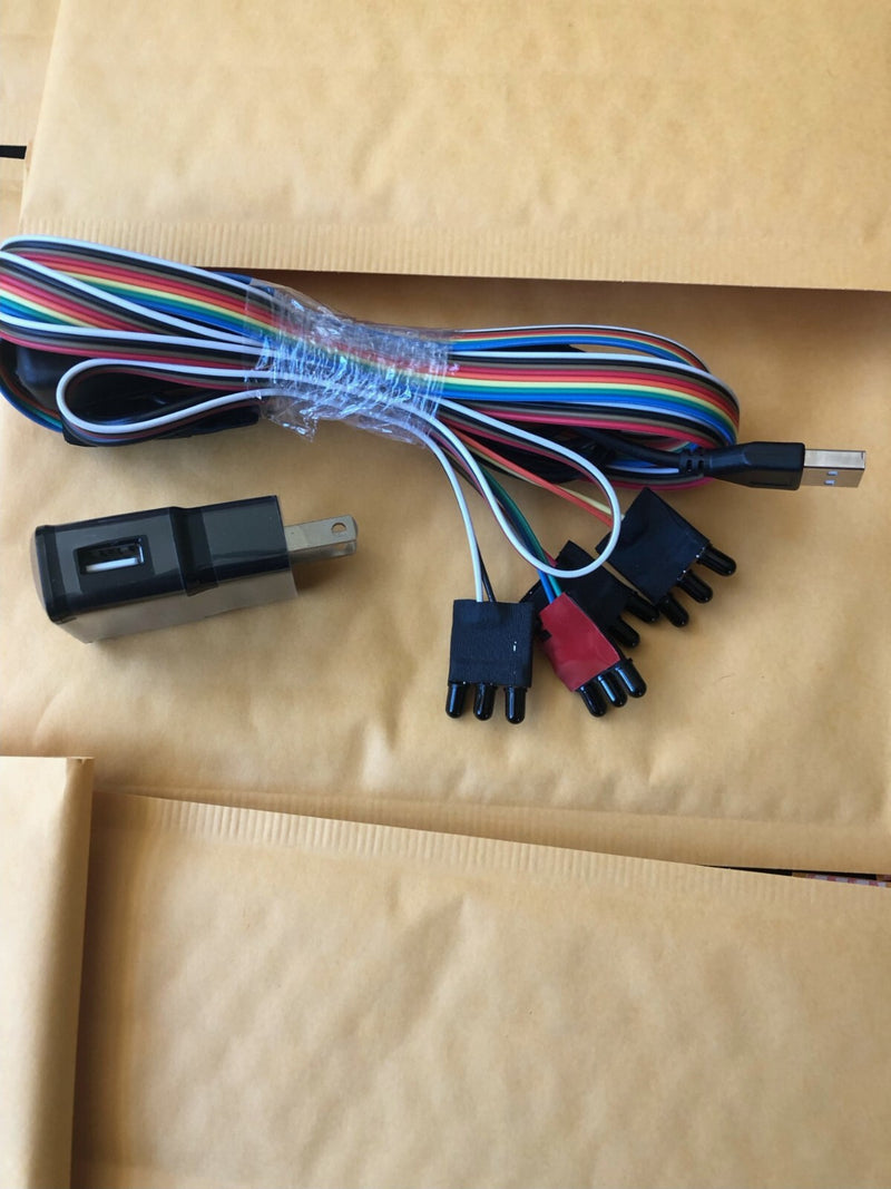 Black LED Sensor Set for Retro Arcade Light Gun System Compatible with 15" to 50" TVs Magic Cars 0