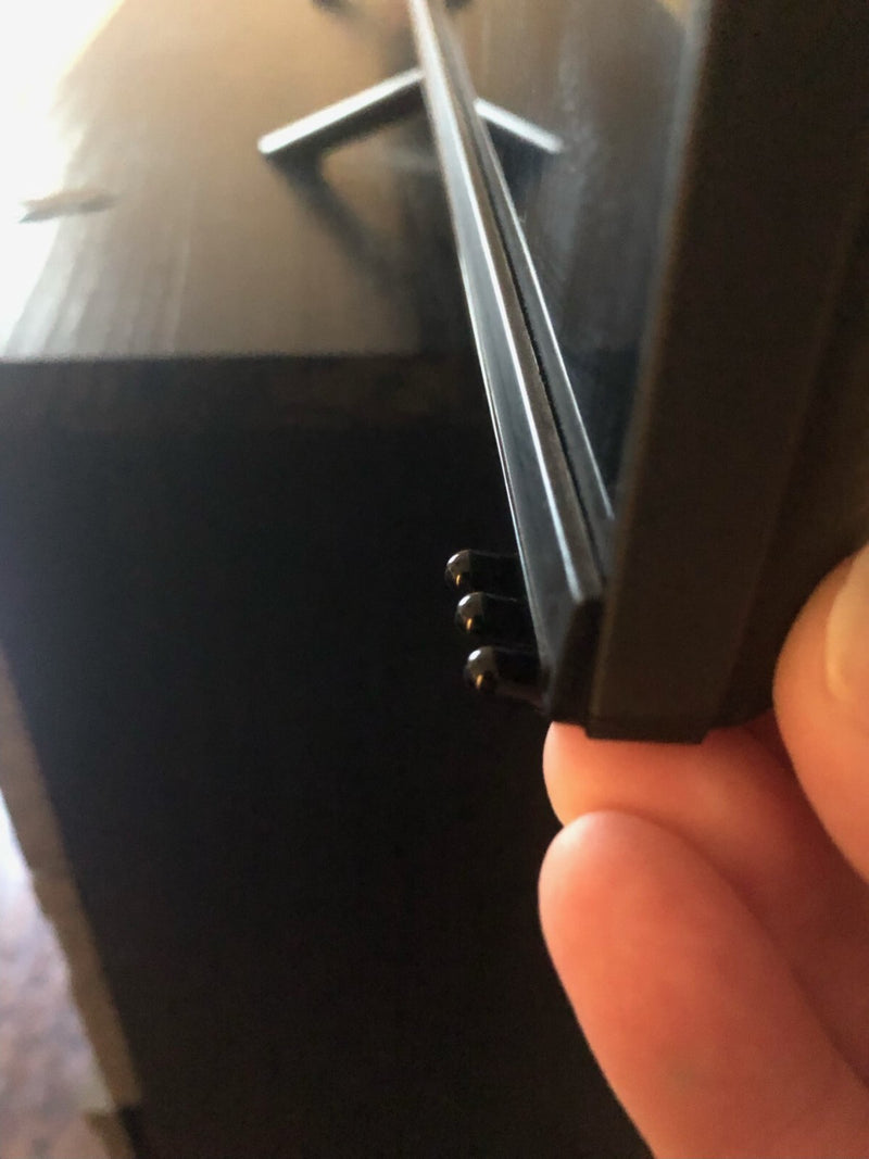 Black LED Sensor Set for Retro Arcade Light Gun System Compatible with 15" to 50" TVs Magic Cars 1