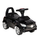 Black Push-Powered Ride-On Car for Kids with Horn, Music, and Headlights Magic Cars Variant 0