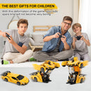 Transforming RC Car Toy - Remote Control Vehicle with Flashing Lights Magic Cars 2