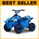 Blue 12V Electric Kids ATV Ride-On Quad with 77 lbs Weight Capacity Magic Cars 0