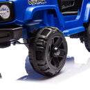 12V Blue Kids 6-Wheel Electric Ride-On Jeep Truck with Remote, LED Lights, and Bluetooth Magic Cars 19
