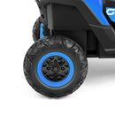 Blue 12V Kids Electric Ride-On Off-Road UTV Vehicle with Music, LED Lights, and Remote Control Magic Cars 15
