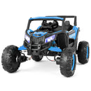 Blue 12V Kids Electric Ride-On Off-Road UTV Vehicle with Music, LED Lights, and Remote Control Magic Cars 21