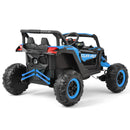 Blue 12V Kids Electric Ride-On Off-Road UTV Vehicle with Music, LED Lights, and Remote Control Magic Cars 22