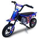 Blue 24V Electric Ride-On Dirt Bike Toy Motorcycle for Kids and Teens M8TRX Magic Cars 0