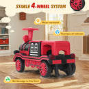 12V Large Blue and Red 2-Seater Electric Ride-On Train for Kids with Music, Lights, and Storage Magic Cars 17