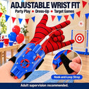 Spider Web Shooter Toy for Kids - USB Rechargeable Wrist Launcher with Auto Reel Magic Cars 6