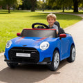 Mini Cooper Ride Electric Car For Children W/Magic Cars® Wireless Parental Control