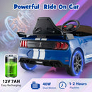 12V Powered Ride-On Ford Mustang Shelby Toy Car for Kids