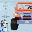 Bluey 12V Battery-Powered 4-Wheeler Ride-On Car with Songs for Ages 3 and Up Magic Cars 1
