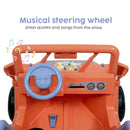 Bluey 12V Battery-Powered 4-Wheeler Ride-On Car with Songs for Ages 3 and Up Magic Cars 2