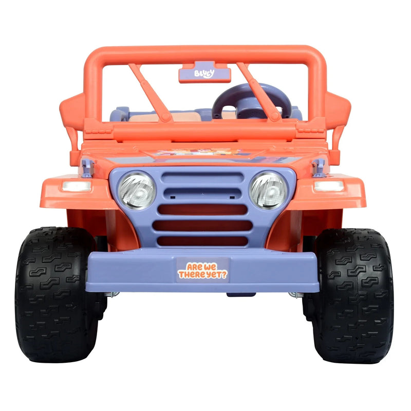 Bluey 12V Battery-Powered 4-Wheeler Ride-On Car with Songs for Ages 3 and Up Magic Cars 5