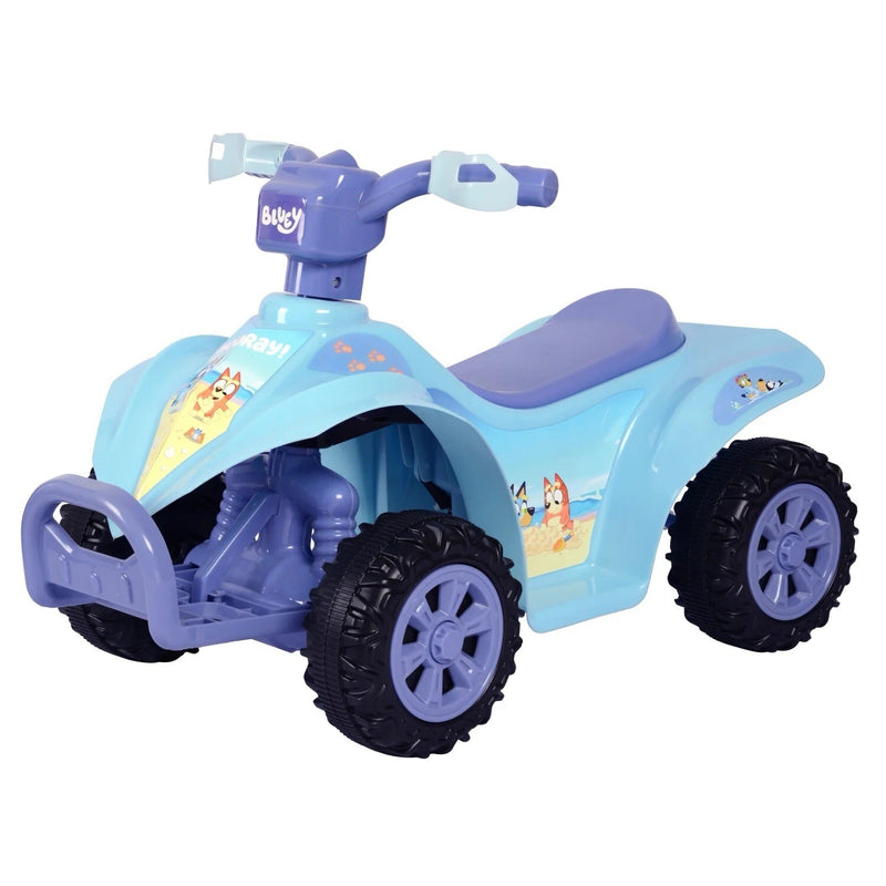 6V Bluey Kids ATV Quad Ride-On Toy with Rechargeable Battery, Powerful and Safe Design Magic Cars 1