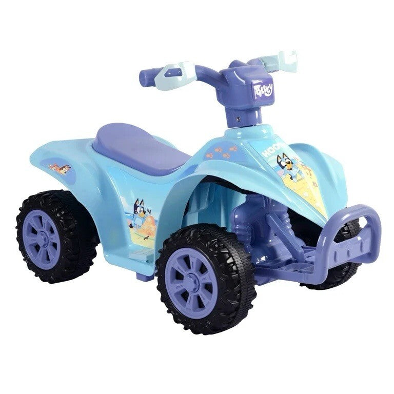 6V Bluey Kids ATV Quad Ride-On Toy with Rechargeable Battery, Powerful and Safe Design Magic Cars Variant 0
