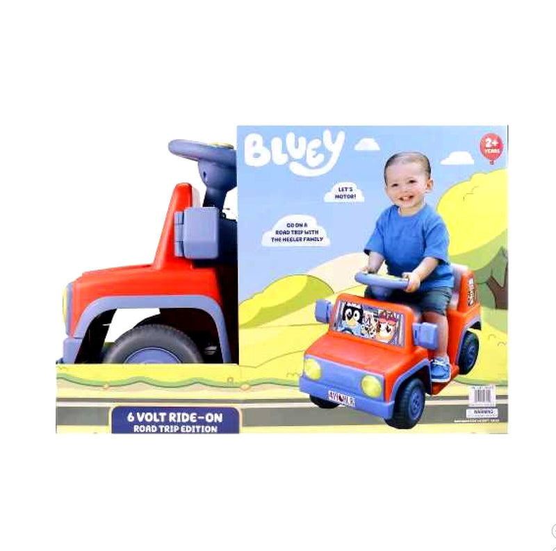 6V Bluey Ride-On Car for Kids with Sound Effects and Music Magic Cars 5