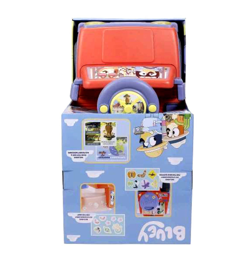 6V Bluey Ride-On Car for Kids with Sound Effects and Music Magic Cars 6