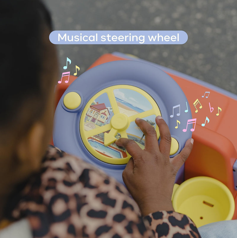 6V Electric Ride-On Car for Toddlers with Interactive Features and Sound Effects Magic Cars 3