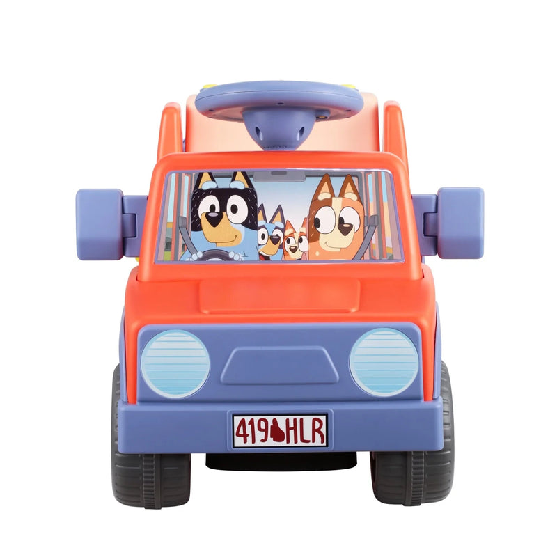 Battery-Powered 6V Electric Car with Musical Wheel and Cup Holder for Ages 2+ Magic Cars 6